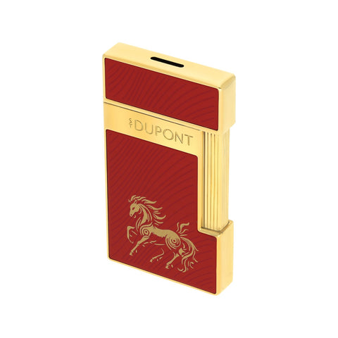 ACCENDINO LI SLIMMY CNY HORSE RED 028080 S.T. DUPONT