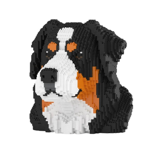 BERNER SENNENHUND BÜSTE BAUSATZ 01 JEKCA