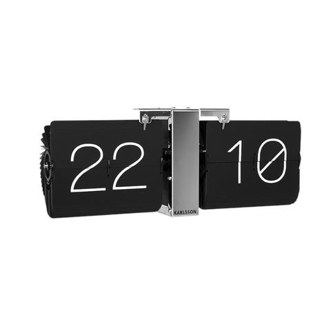 OROLOGIO FLIP CLOCK NO CASE BLACK ART. KA5601BK PRESENT TIME