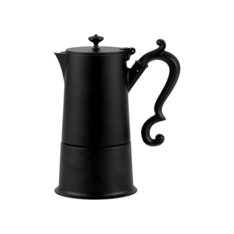 CAFFETTIERA 4 TAZZE LADY ANNE ART. LA21304B KNINDUSTRIE BLACK