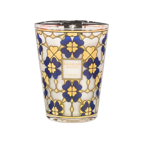 MAX 24 LUCKY LOVE KERZE ART. MAX24 LUCKYLOVE BAOBAB BLAU