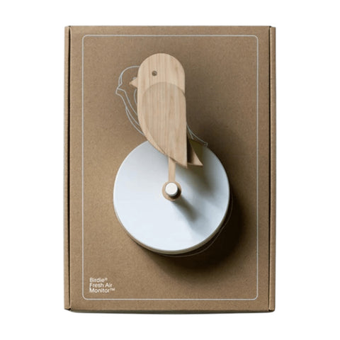 BIRDIE BI-MB-1 Frischluftmonitor Holz Edition Multicolor