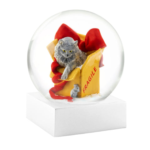 GLOBO DI NEVE CAT BOX ART. CS257-CTBX COOL SNOW GLOBES