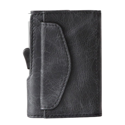 "C SECURE SINGLE COIN BLACKWOOD VINTAGE LEDER ART. CS-SWCO-VL-BW"