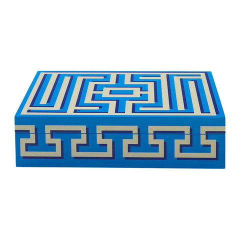 SCATOLA LABYRINTH LACQUER BOX LARGE 35137 JONATHAN ADLER