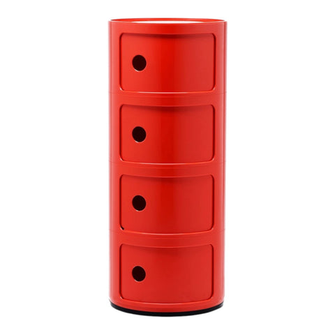 KARTELL MODULAR 4 ELEMENTS RED