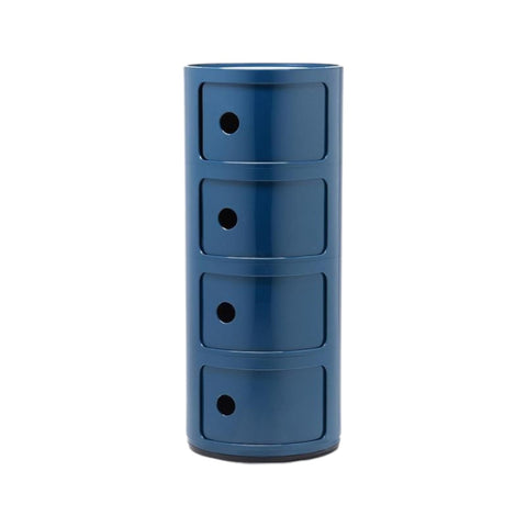 4-Elemente-Behälter 04985/15 Kartell Blau