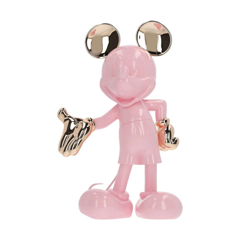 MICKEY WELCOME PASTELLROSA &amp; ROSÉGOLD 30CM ART. DISST03002PRSOR LEBLON DELIENNE PINK