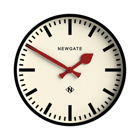 OROLOGIO DA PARETE UNIVERSAL UNIV390K BLACK NEWGATE