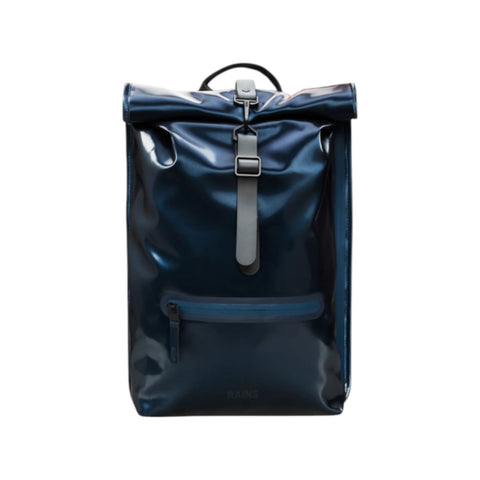 ROLLTOP-RUCKSACK W3 13320 RAINS SPILL BLAU