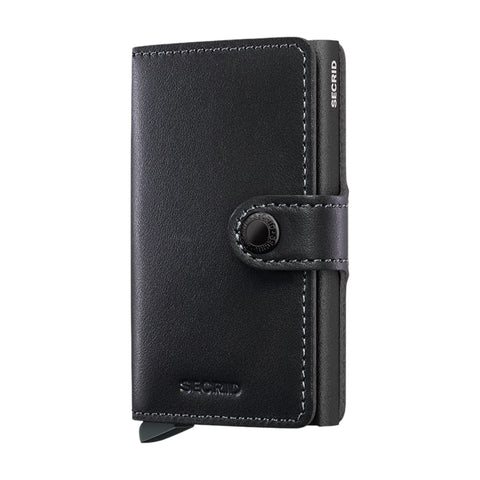 MINIWALLET ORIGINAL PULVERBESCHICHTETES SECRID SCHWARZES WALLET