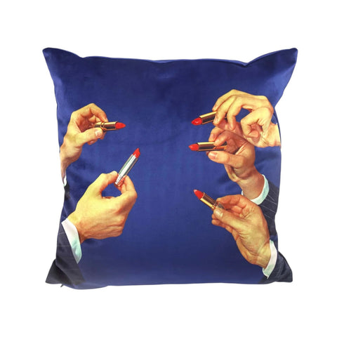 CUSCINO LIPSTICK 50X50 ART 232Z TOILETPAPER SELETTI