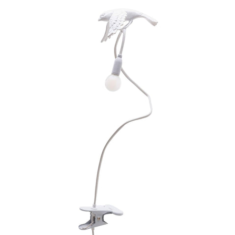 SELETTI 15311 SPARROW-LANDING RESIN USB-LAMPE MIT KLEMME