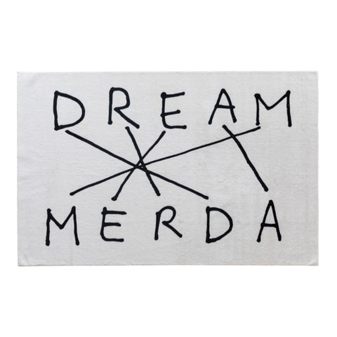 TAPPETO DREAM MERDA 200X280 CM 18281 WHITE SELETTI