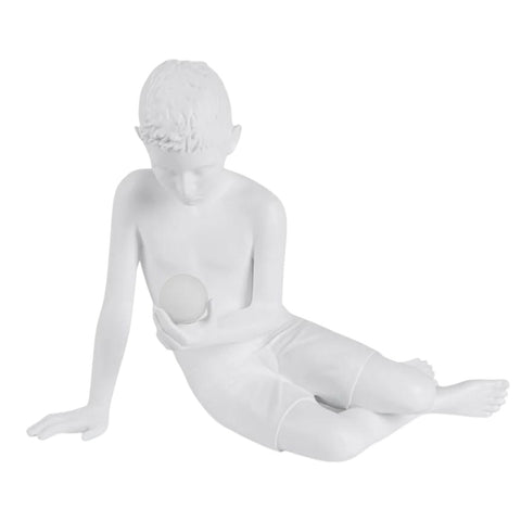 INNER GLOW LIGHT SCULPTURE_ S BOY 15322 SELETTI WHITE