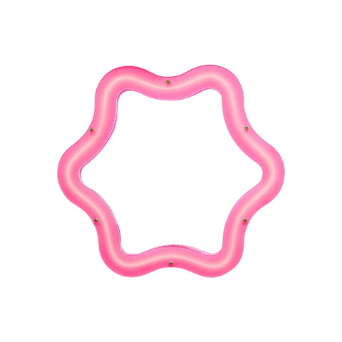 SUPERCURVE SPIEGEL TINY FLOWER 85X77X4 CM 17164 SELETTI PINK