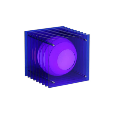 LAMPADA LOP SMALL SQUARE ACRYLIC ACT0202-CE-BLUE BANG