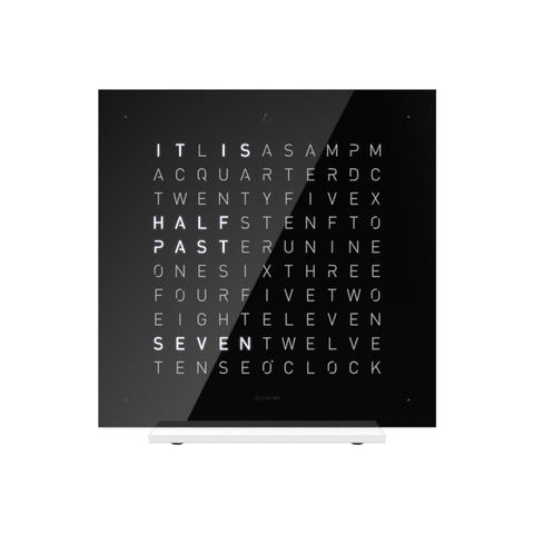 QLOCKTWO TOUCH 13,5X13,5 CM BLACK ICE TEA