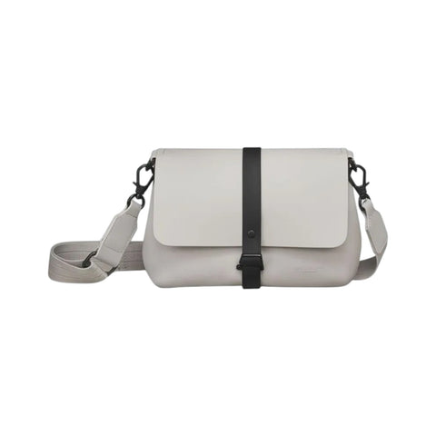 CROSSBODY BAG TAUPE ART. CB101 GASTON LUGA WHITE