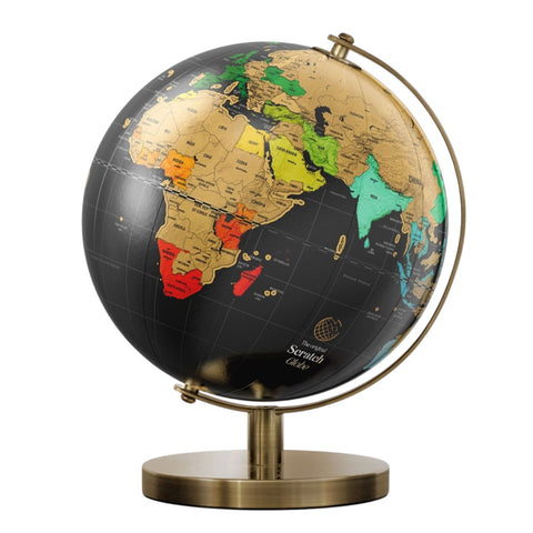 MAPPAMONDO SCRATCH GLOBE 20 CM LUCKIES