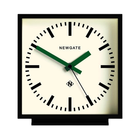 OROLOGIO AMP MANTEL CLOCK BLACK/GREEN MAN/AMP 390 KVG NEWGATE