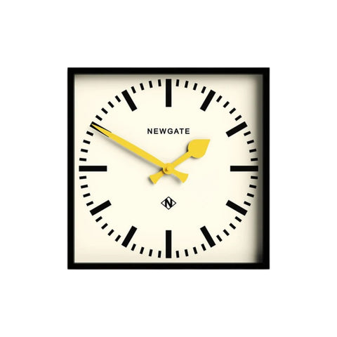 OROLOGIO NUMBER FIVE RAILWAY WALL CLOCK NUMFIV390KCY BLACK NEWGATE
