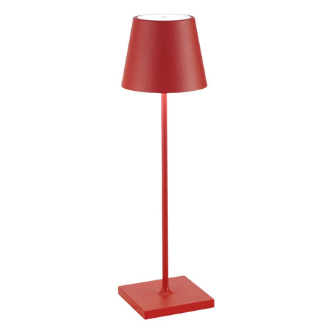 LAMPADA PRO TAVOLO POLDINA 380MM ROSSO