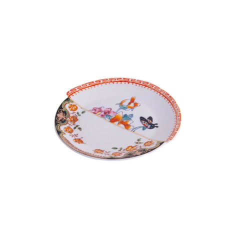 HYBRID-PORZELLAN-UNTERTASSE CM 15 ZERMUDE 09705 SELETTI WEISS