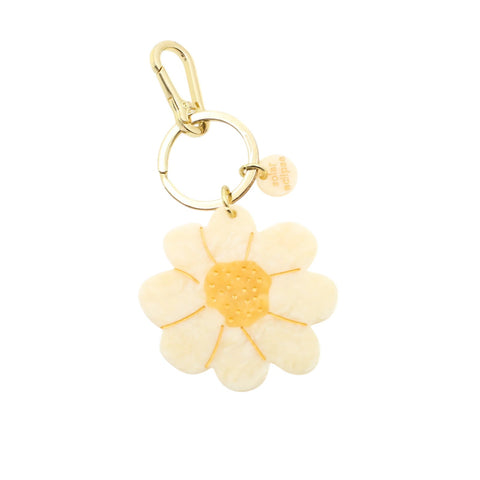PORTACHIAVI HANDPAINTED VINTAGE DAIDY BAG CHARM KEYCHAIN SOLAR ECLIPSE