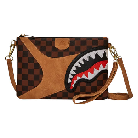 HENNYVILLE GELDBÖRSE 910W7999NSZ SPRAYGROUND BRAUN