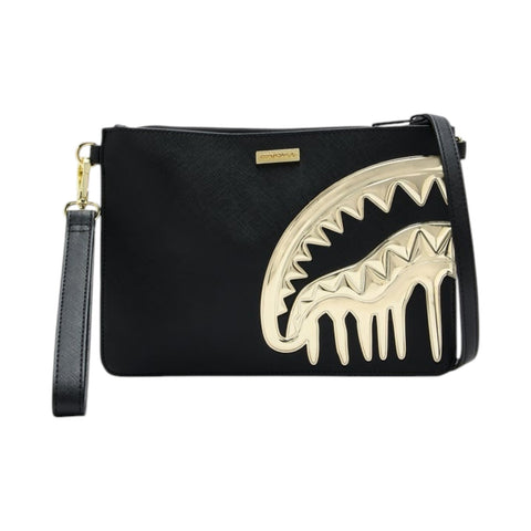 BORSELLO GOLD AND DANGEROUS CLUTCH ART. 910B8271NSZ SPRAYGROUND