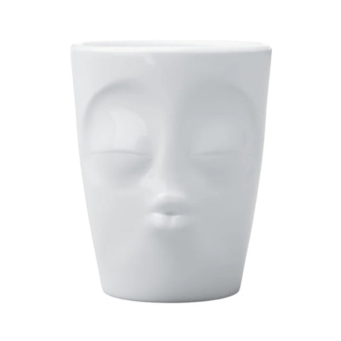 TAZZA MUG KISSING T018701 TASSEN WHITE
