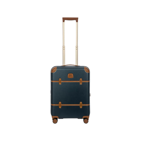 "TROLLEY IATA BRIC'S BELLAGIO 38X55X23 BLUE/LEATHER"
