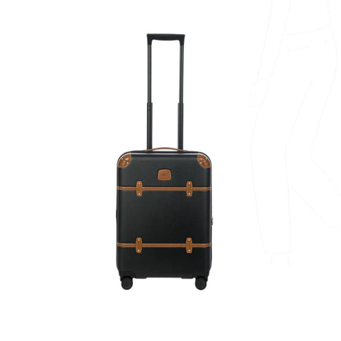 TROLLEY BELLAGIO 55 CM BBG38301.902 BLACK TAN BRIC'S BLACK