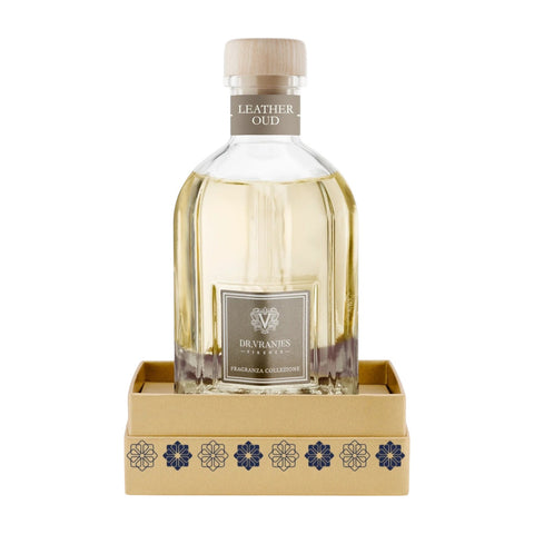 RAUMDUFT GESCHENKBOX 250 ML LEDER OUD DR. VRANJES