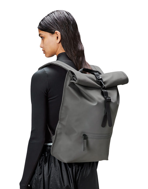 ZAINO RAINS ROLLTOP RUCKSACK W3 GREY  ART.13320