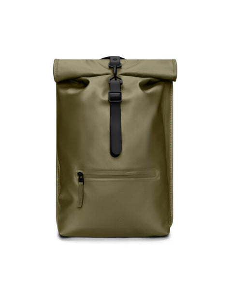 ROLLTOP RUCKSACK W3 REVEL ART.13320 RAINS GRÜN