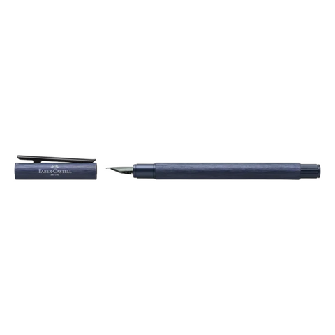FABER CASTELL NEO SLIM ALUMINIUM BLAU M FÜLLFEDERHALTER ART. 146160