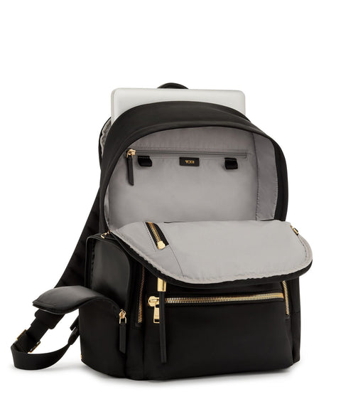 TUMI CELINA VOYAGER RUCKSACK SCHWARZ-GOLD 146566-2693