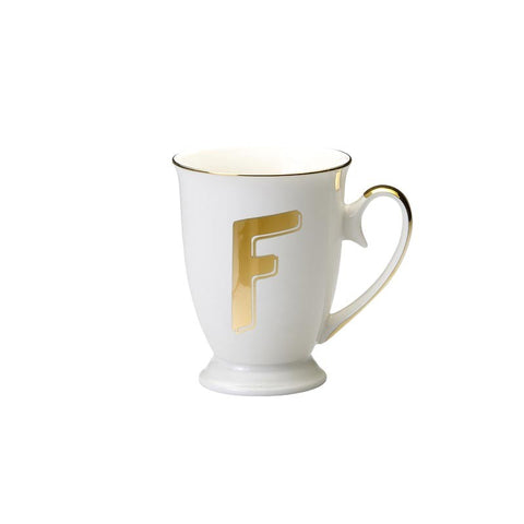 BECHER TASSE BUCHSTABE F ART.LET01006 BITOSSI HOME
