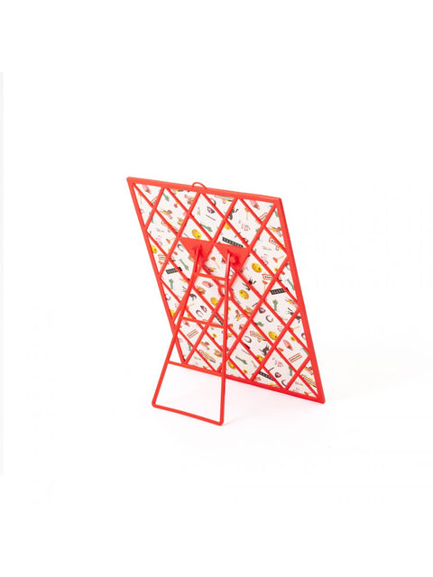 TOILETTENPAPIERSPIEGEL CM. 22,5X29,5 HONIG ART. 17118 SELETTI ROT 