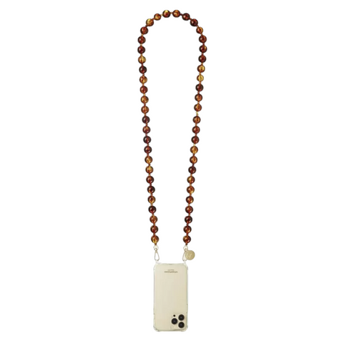 LACOQUEFRANCAISE LEONIE MARRON CHAIN LE312555