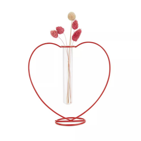 VASO LOVE SILHOUETTE 28184 RED BALVI