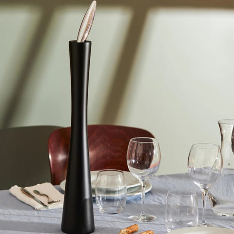 MACINAPEPE IN LEGNO ART. MP1562 ALESSI BLACK