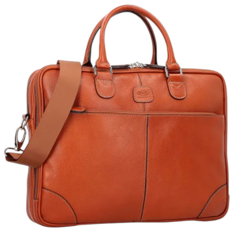 CARTELLA DA LAVORO LIFE PELLE 38X29X9 CM BPL15130 BRIC'S BROWN