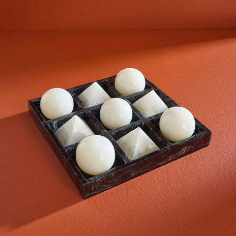 SET DA TRIS COMO TIC TAC TOE SET ART. 34746 BLACK/WHITE JONATHAN ADLER