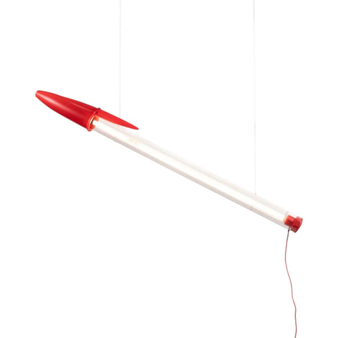 LAMPADA LED IN PC/HDPE PENNA BIC 07837 RED SELETTI