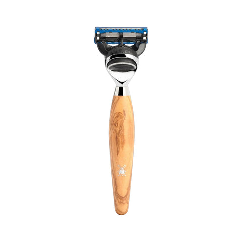RASOIO SET 3 PZ KOSMO RAS FUS M OLIVO S 281 H 870 F MUHLE