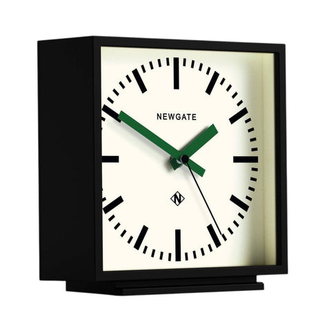 OROLOGIO AMP MANTEL CLOCK BLACK/GREEN MAN/AMP 390 KVG NEWGATE