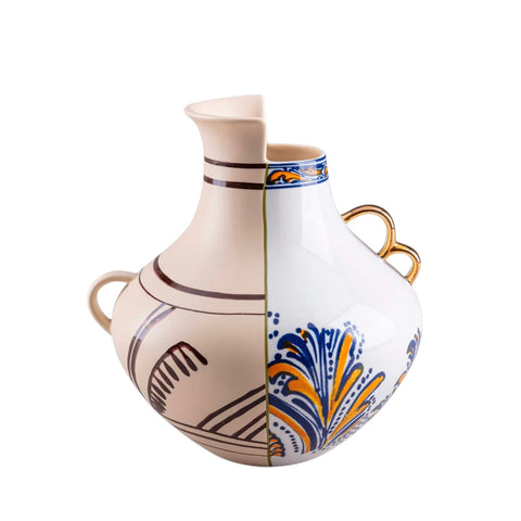 SELETTI HYBRID NAZCA PORZELLANVASE CM 22,5 H25 ART 09191